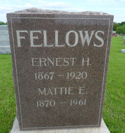 FELLOWS, MATTIE E. - Warren County, Iowa | MATTIE E. FELLOWS 