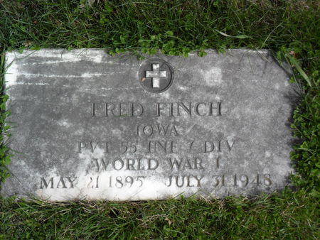 FINCH, FRED - Warren County, Iowa | FRED FINCH 