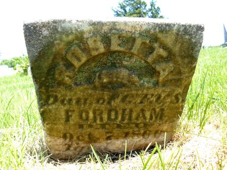 FORDHAM, ROSETTA - Warren County, Iowa | ROSETTA FORDHAM 