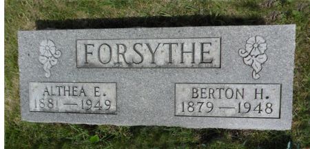 FORSYTHE, BERTON H. - Warren County, Iowa | BERTON H. FORSYTHE 