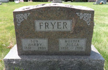 FRYER, JULIA - Warren County, Iowa | JULIA FRYER 