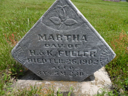 FULLER, MARTHA - Warren County, Iowa | MARTHA FULLER 