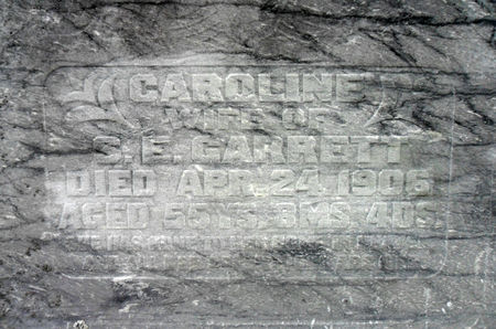 GARRETT, CAROLINE - Warren County, Iowa | CAROLINE GARRETT 