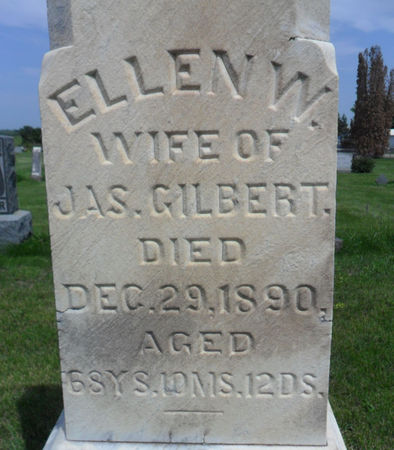 ASBURY GILBERT, ELLEN W. - Warren County, Iowa | ELLEN W. ASBURY GILBERT 