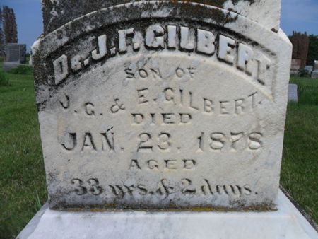 GILBERT, JACOB F. - Warren County, Iowa | JACOB F. GILBERT 