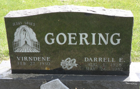 GOERING, DARRELL E. - Warren County, Iowa | DARRELL E. GOERING 