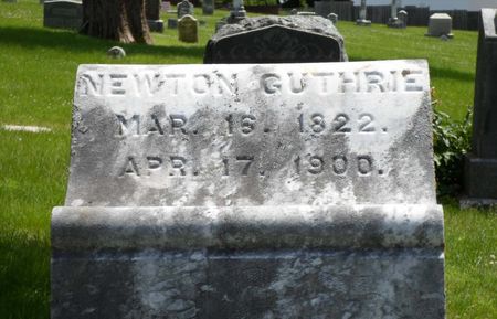 GUTHRIE, NEWTON - Warren County, Iowa | NEWTON GUTHRIE 