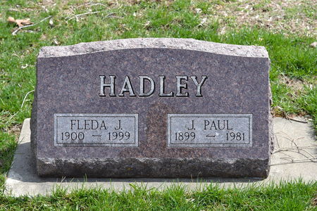 HADLEY, FLEDA  J. - Warren County, Iowa | FLEDA  J. HADLEY 