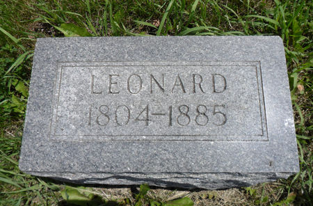 HAIN, LEONARD - Warren County, Iowa | LEONARD HAIN 
