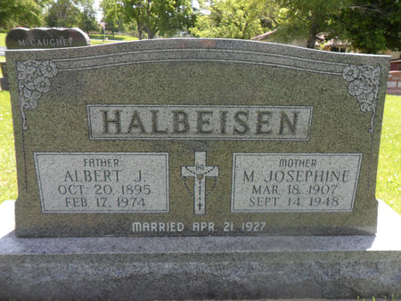 HALBEISEN, M. JOSEPHINE - Warren County, Iowa | M. JOSEPHINE HALBEISEN 