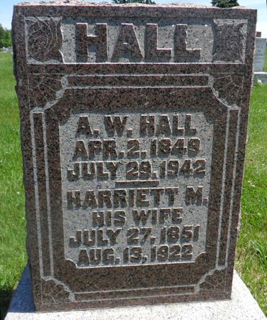 HALL, HARRIETT M. - Warren County, Iowa | HARRIETT M. HALL 