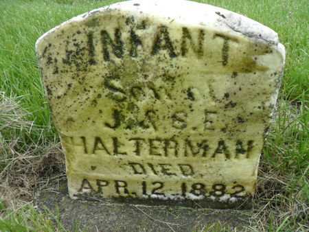 HALTERMAN, INFANT SON - Warren County, Iowa | INFANT SON HALTERMAN 