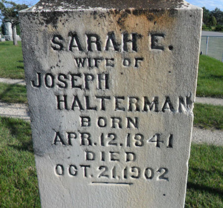 HALTERMAN, SARAH E. - Warren County, Iowa | SARAH E. HALTERMAN 