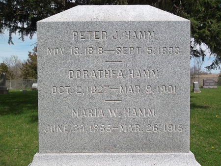 HAMM, DORATHEA - Warren County, Iowa | DORATHEA HAMM 