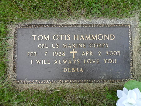 HAMMOND, TOM OTIS - Warren County, Iowa | TOM OTIS HAMMOND 