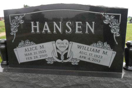 HANSEN, WILLIAM M. - Warren County, Iowa | WILLIAM M. HANSEN 