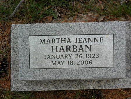 HARBAN, MARTHA JEANNE - Warren County, Iowa | MARTHA JEANNE HARBAN 
