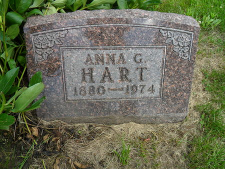 HART, ANNA G. - Warren County, Iowa | ANNA G. HART 