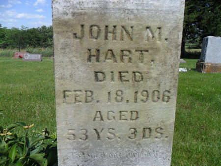 HART, JOHN M. - Warren County, Iowa | JOHN M. HART 