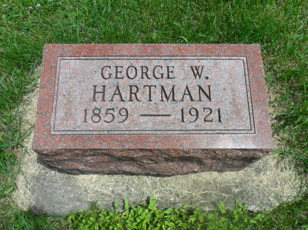 HARTMAN, GEORGE W. - Warren County, Iowa | GEORGE W. HARTMAN 