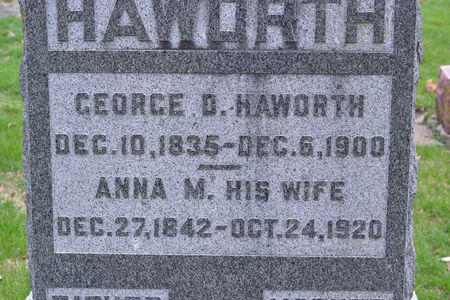 HAWORTH, ANNA  M. - Warren County, Iowa | ANNA  M. HAWORTH 