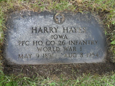 HAYES, HARRY - Warren County, Iowa | HARRY HAYES 