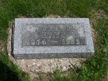 HAYS, JOHN C. - Warren County, Iowa | JOHN C. HAYS 