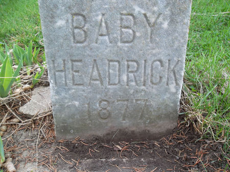 HEADRICK, BABY - Warren County, Iowa | BABY HEADRICK 