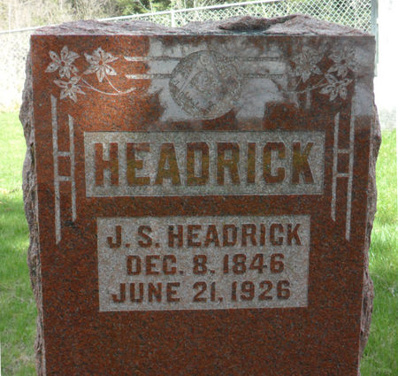 HEADRICK, JOHN SYLVESTER - Warren County, Iowa | JOHN SYLVESTER HEADRICK 