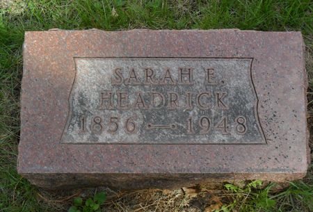 HEADRICK, SARAH E. - Warren County, Iowa | SARAH E. HEADRICK 
