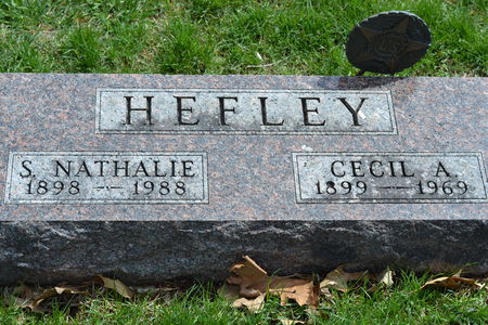 HEFLEY, S.  NATHALIE - Warren County, Iowa | S.  NATHALIE HEFLEY 