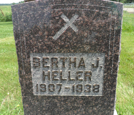 HELLER, BERTHA J. - Warren County, Iowa | BERTHA J. HELLER 
