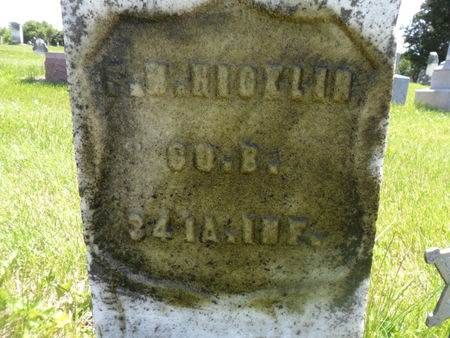 HICKLIN, FRANCES M. - Warren County, Iowa | FRANCES M. HICKLIN 