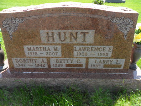 HUNT, DORTHY A. - Warren County, Iowa | DORTHY A. HUNT 