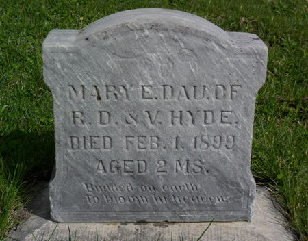 HYDE, MARY E. - Warren County, Iowa | MARY E. HYDE 
