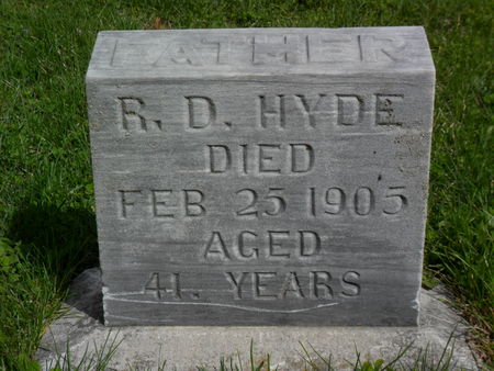 HYDE, RICHARD D. - Warren County, Iowa | RICHARD D. HYDE 