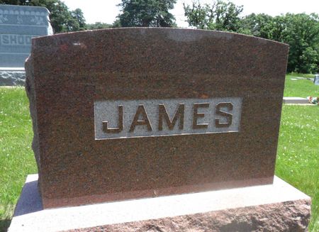 JAMES, FAMILY STONE - Warren County, Iowa | FAMILY STONE JAMES 