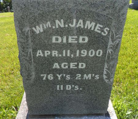 JAMES, WILLIAM N. - Warren County, Iowa | WILLIAM N. JAMES 