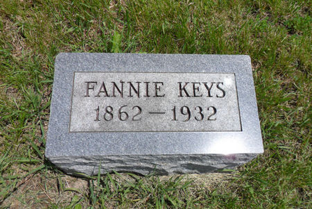 KEYS, FANNIE - Warren County, Iowa | FANNIE KEYS 