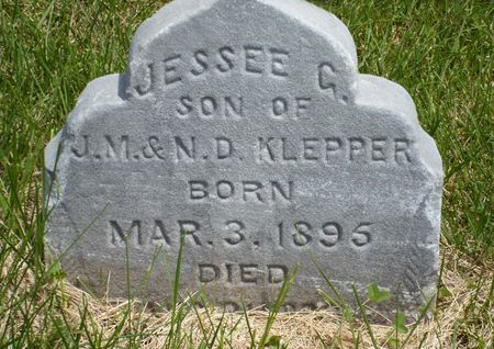 KLEPPER, JESSEE G. - Warren County, Iowa | JESSEE G. KLEPPER 