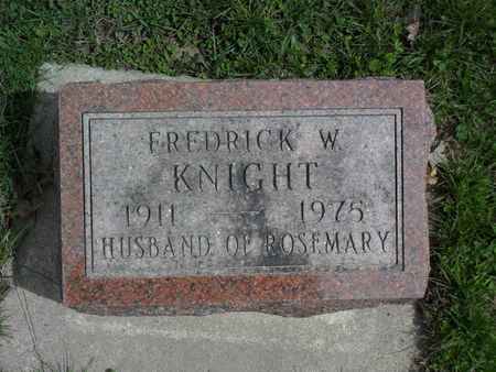 KNIGHT, FREDRICK W. - Warren County, Iowa | FREDRICK W. KNIGHT 