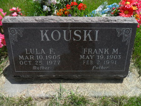 KOUSKI, LULA F. - Warren County, Iowa | LULA F. KOUSKI 