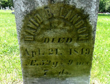 LANDON, DAVID B. - Warren County, Iowa | DAVID B. LANDON 