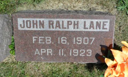 LANE, JOHN RALPH - Warren County, Iowa | JOHN RALPH LANE 
