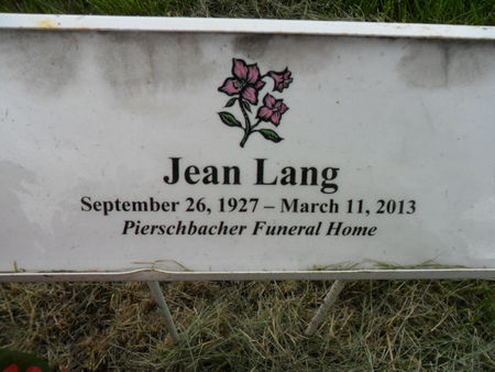 LANG, JEAN - Warren County, Iowa | JEAN LANG 