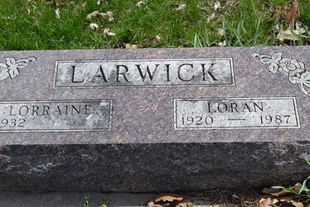 LARWICK, LORAN - Warren County, Iowa | LORAN LARWICK 