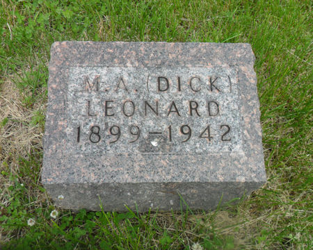 LEONARD, MELVEN ALLEN - Warren County, Iowa | MELVEN ALLEN LEONARD 