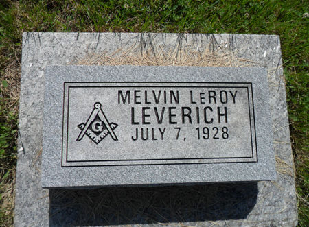 LEVERICH, MELVIN LEROY - Warren County, Iowa | MELVIN LEROY LEVERICH 