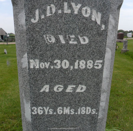 LYON, JAMES D. - Warren County, Iowa | JAMES D. LYON 