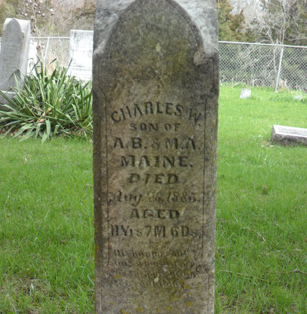 MAINE, CHARLES W. - Warren County, Iowa | CHARLES W. MAINE 